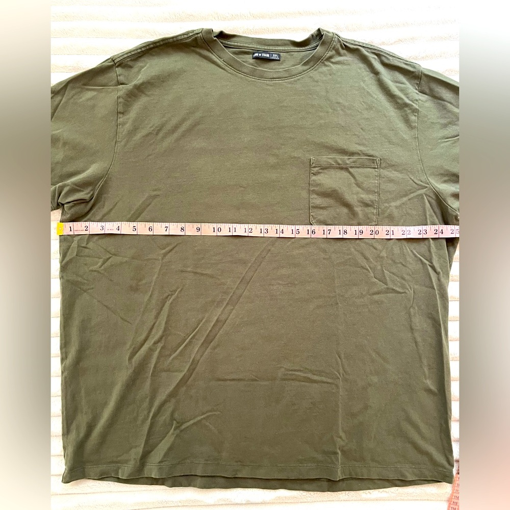Line of Trade Men’s XXL Olive Green Men's T-Shirt